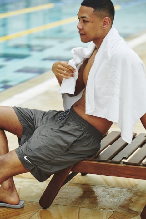 Nike Swim x Freaks Store shorts come in a wide variety of colors. The price is also very thoughtful.