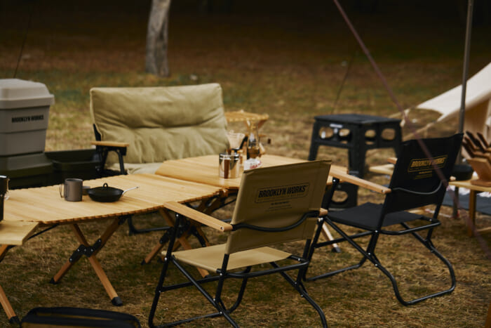 この春、キャンプをはじめるならブルックリン ワークスはいかが？ QOLも上がります。