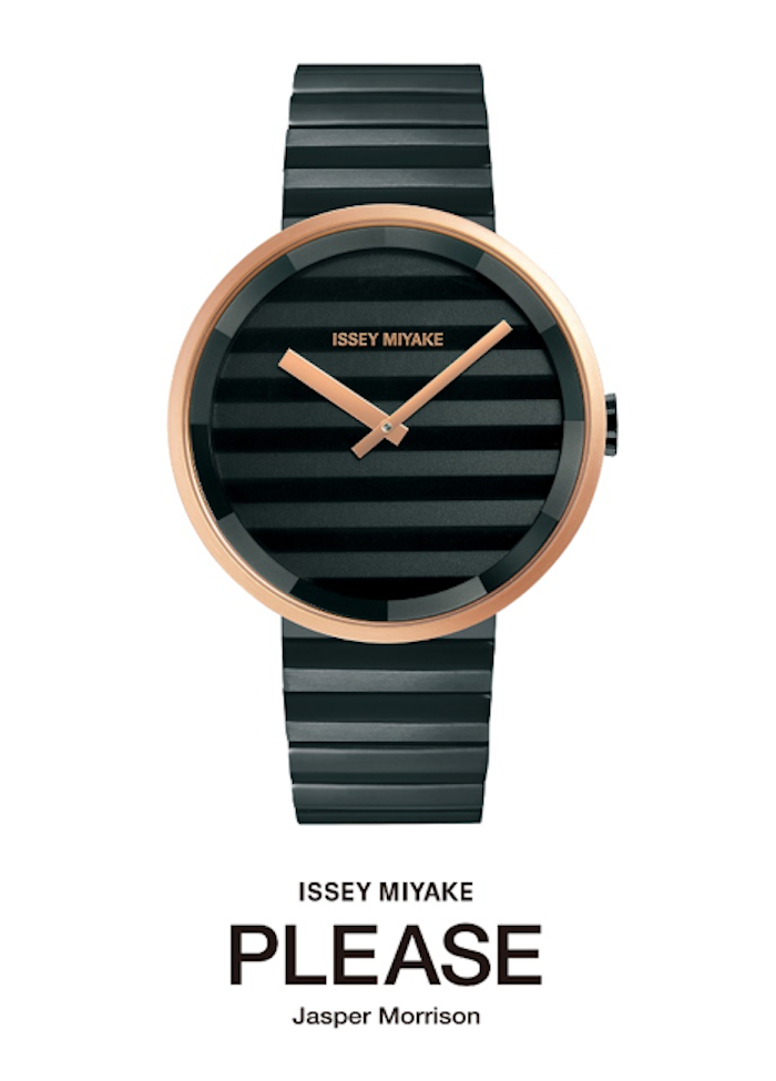 ジャスパー・モリソンがデザインしたイッセイ ミヤケの腕時計、PLEASE