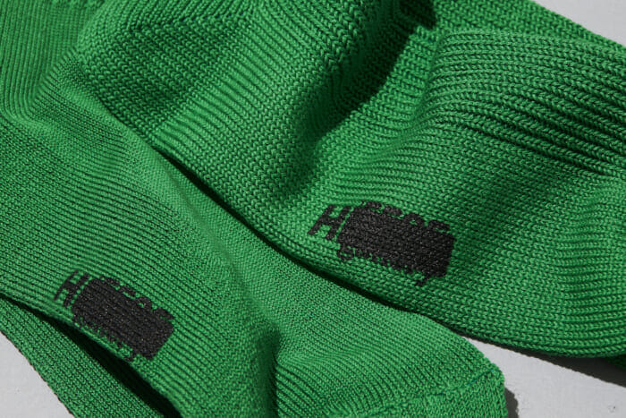 For the well-dressed you. The socks created by H Beauty & Youth and 5525 Gallery are white-hot.