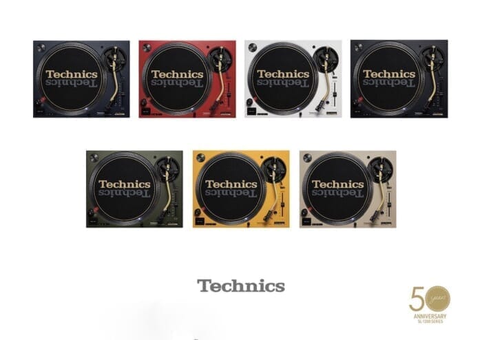 テクニクスが誇る名作ターンテーブルが発売50周年。特別なカラーに彩られたSL-1200M7Lが台数限定で登場。
