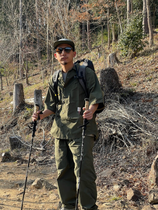 里山遊びを手伝うウェア。シーアンドシーピーエイチは、収納ギアだけじゃないんです。