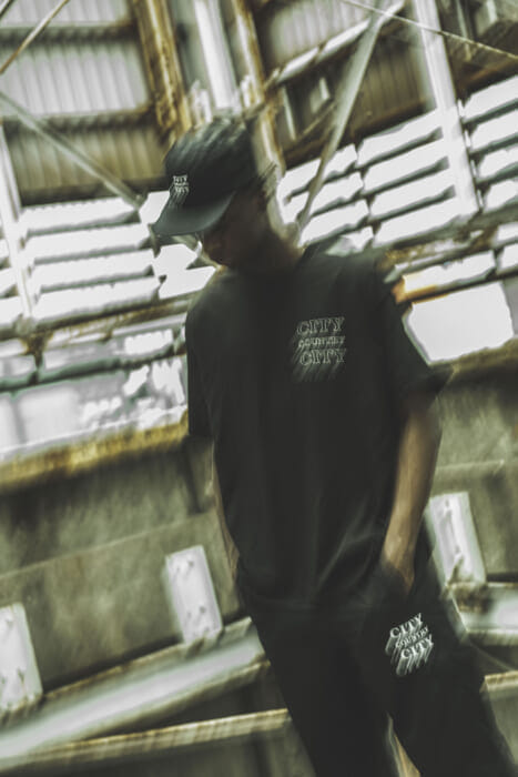 City Country City's newest offering is a pair of trendy nylon pants and a T-shirt arranged with the 1st design logo.