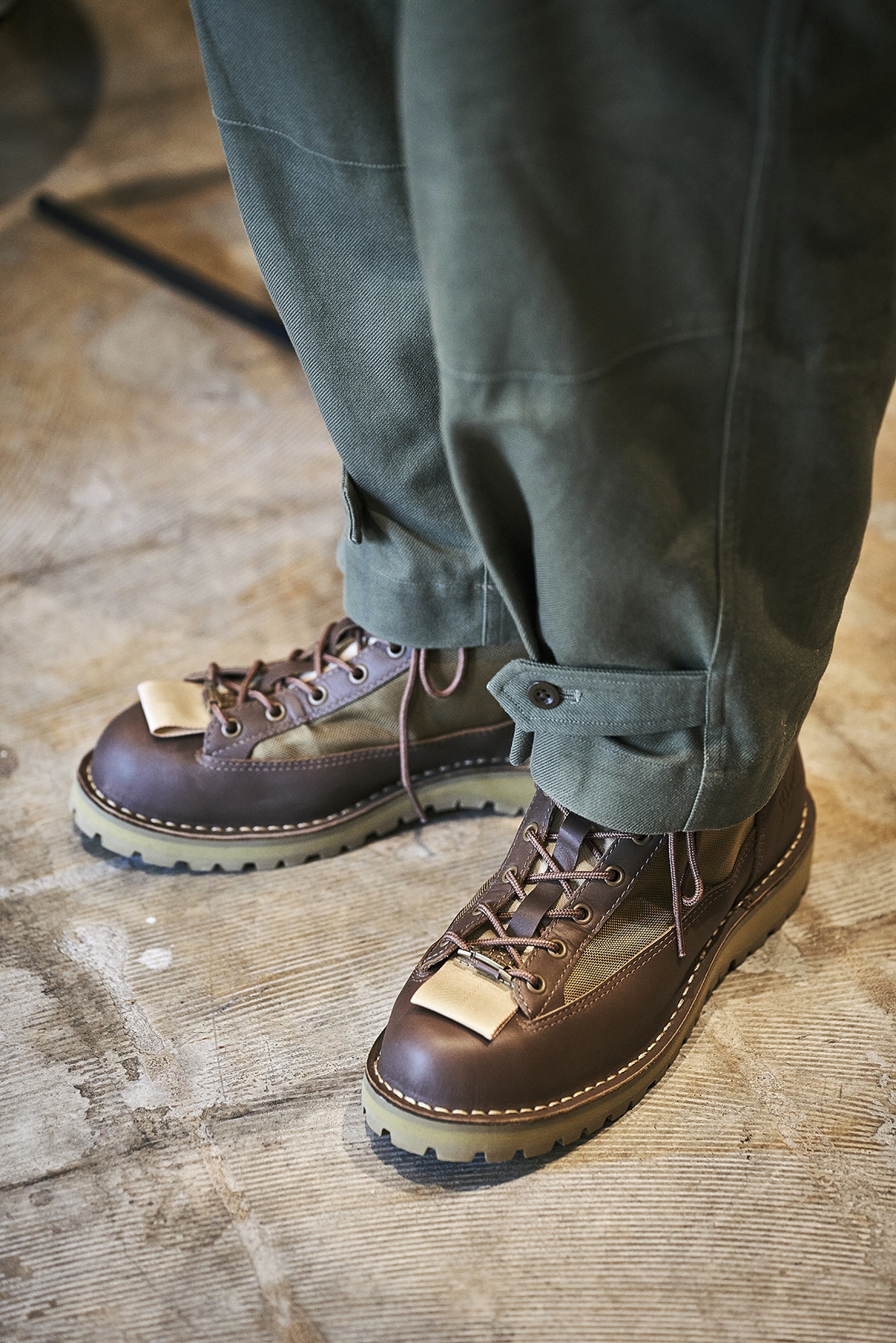 BRIEFING GOLF DANNER コラボレーション シューズ-