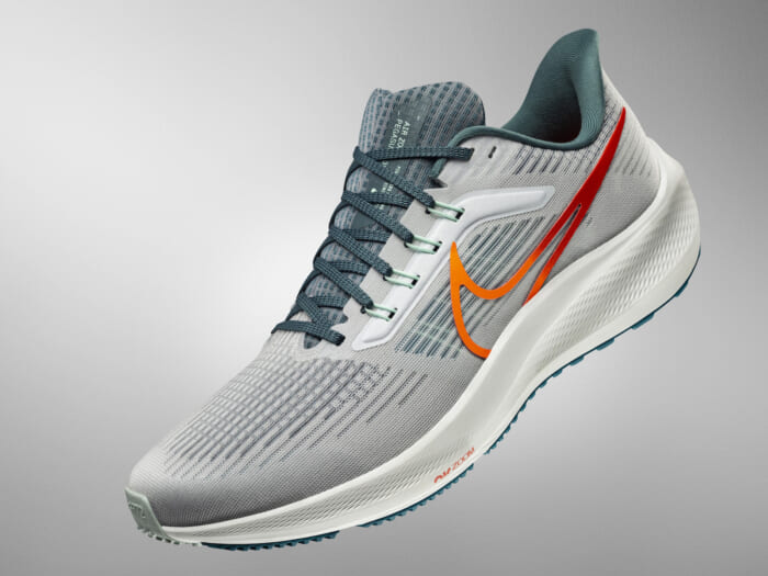 The 39th generation of Nike Pegasus is here. There is also a fly-ease version for easy on/off.