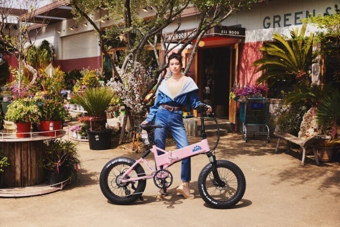 Mate Bike & Evian tag team to celebrate Earth Day. There will be a collaborative e-bike giveaway campaign!