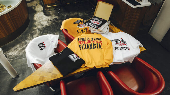 Champion x Pizzanista! Tokyo delivers two types of T-shirts designed by Shinpei Ueno!