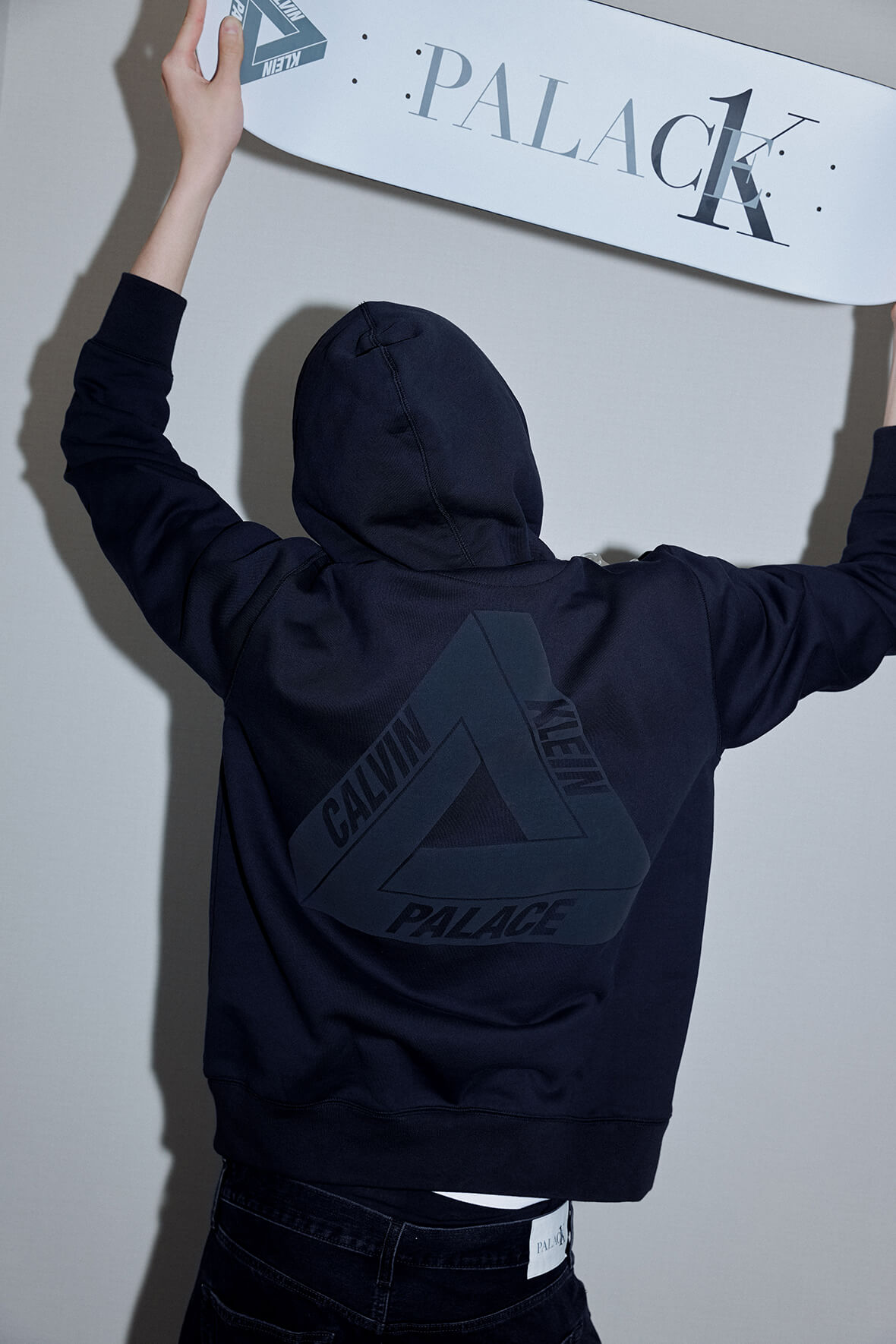 Palace Skateboards × Calvin Klein hoodie