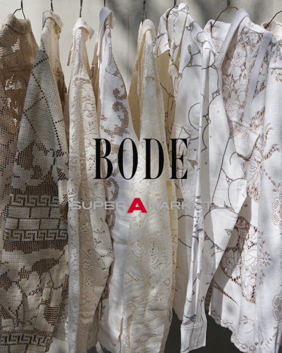 A lightweight lace shirt that looks and feels great. A special piece by Super A Market and Bodhi is now available.