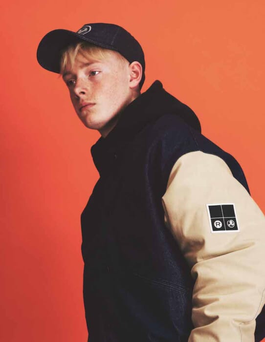 World-renowned photographer David Sims collaborates with Richardson. A large newspaper-sized zine will also be available.