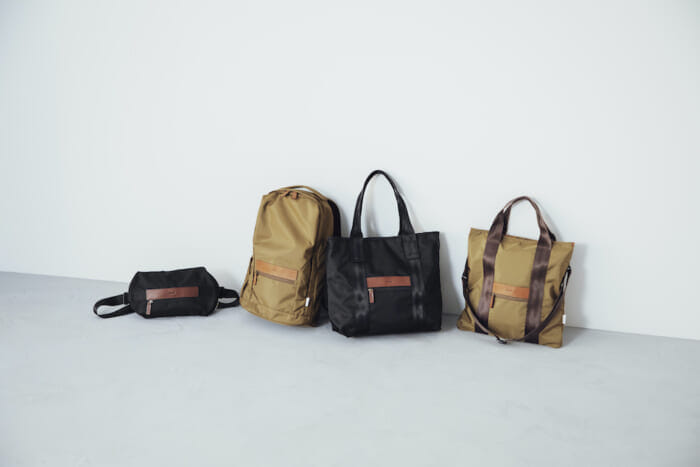 Tsuchiya Bag Factory's first nylon bag series is now available. You can enjoy aging well.