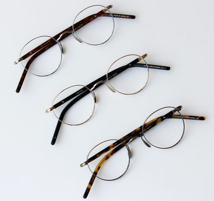 Two of Ayame's representative metal frames are fused together. This model is a collaboration with Glassy's, where every color is a match made in heaven.