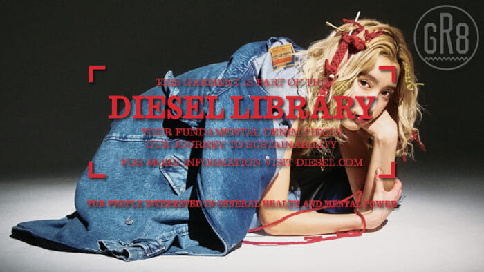 Creative to break through stress; GR8 created a special movie to celebrate the first anniversary of DIESEL LIBRARY.
