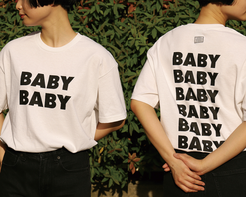 銀杏BOYZ × タンタンのBABY BABY Tシャツが6年ぶりに復刻。新色とロンT 