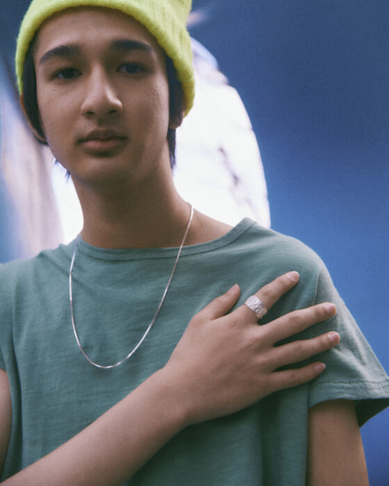 Add a ray of sparkle to simple outfits. Up-and-coming jewelry brand Boney will hold a pop-up at Shibuya Parco.