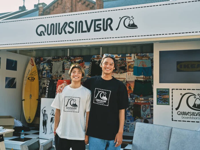 グリーンルーム フェスティバル’22 回想録番外編。ピースとサーフを体現した、クイックシルバーのブースに突撃！