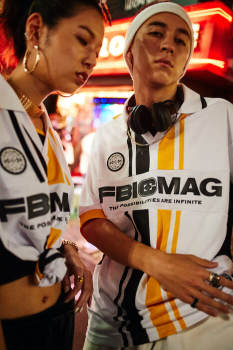 Paying homage to the golden age of Serie A, this football jersey was co-created by FBI© MAG x SY32 by SWEET YEARS.