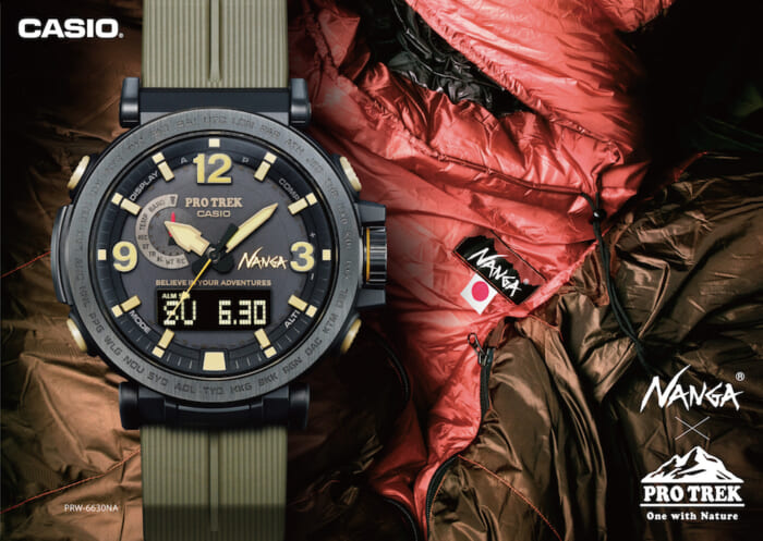 これ一本で、8000m峰14座。ナンガ×プロトレックからコラボウォッチが登場です。
