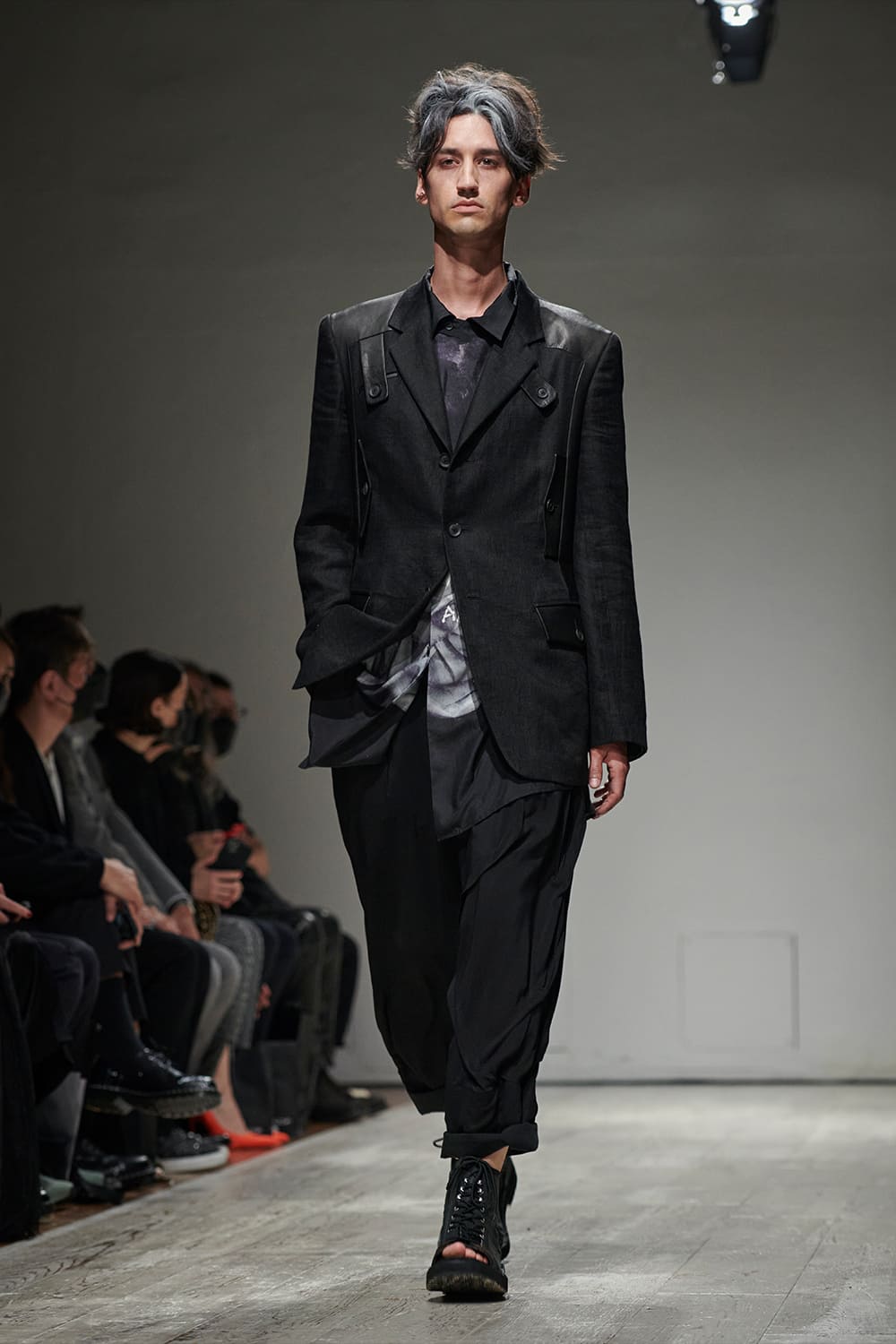 希少】サロペット yohji 拭わ yamamoto POUR HOMME