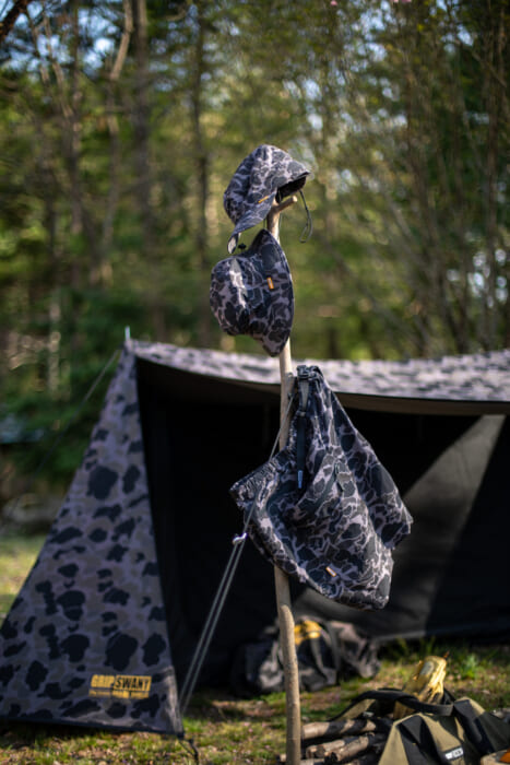 ボンボネロ グリップスワニー 老舗メーカーがアウトドアを軸に、邂逅です。グリップスワニーと