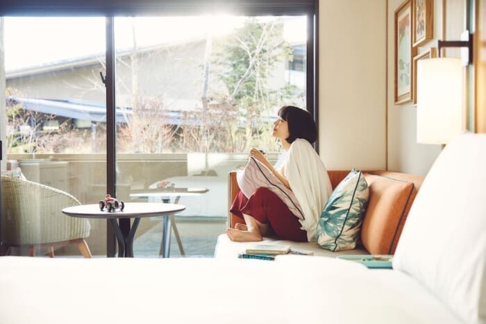 24時間フイナム禁止! さみしいけれど、ホテルインディゴ軽井沢のそういう宿泊プランなんです。