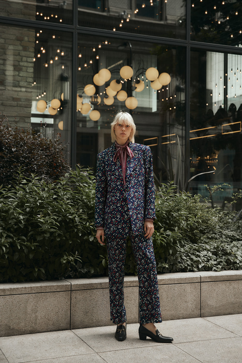 O*E様 Needles ネイビー レース アロハシャツ M サイズS】Needles One-up Cowboy Shirt-Rayon Cloth Sateen