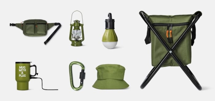 Flying Tiger's first outdoor series is now available! Practical designs, and all at attractive prices.