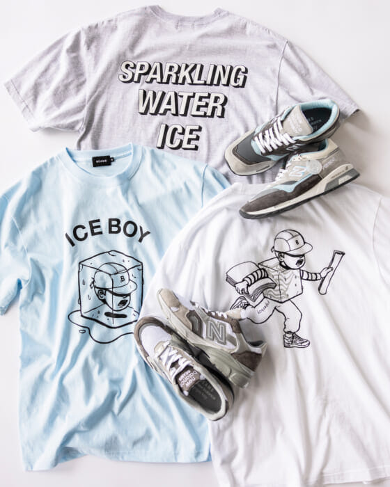 ペーパーボーイとビームスとニューバランスのトリプルコラボが発売です。サンドイッチ屋も“冷やし”、はじめました。