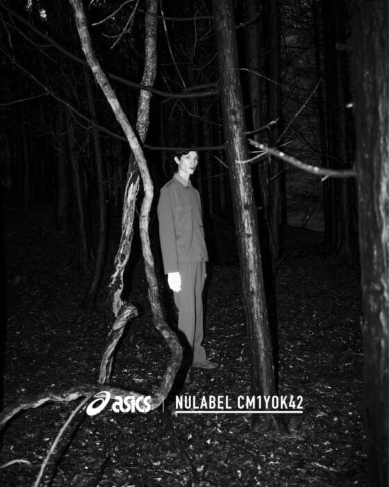 A collaboration between ASICS Sportstyle and new label CM1Y0K42 that combines function and style.