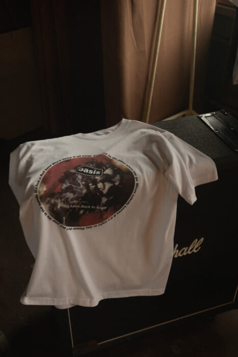 Embrace Oasis' classic songs of yesteryear with a T-shirt. 10 Culture is releasing a graphic T-shirt.