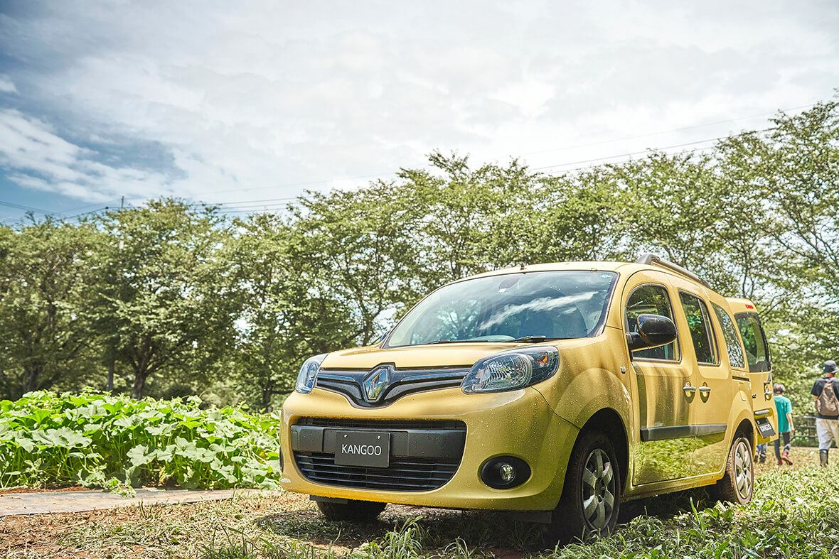 Renault's Kangoo and agriculture build a fun and tasty
