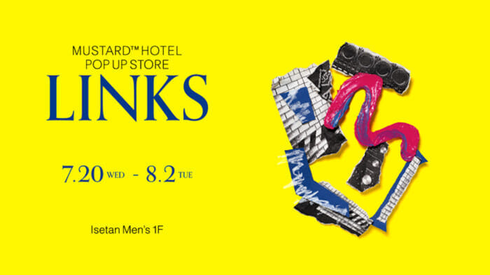 マスタードホテルのポップアップが伊勢丹新宿で開催！ウンドとミンナノによるスパイスの効いたコラボアイテムも。