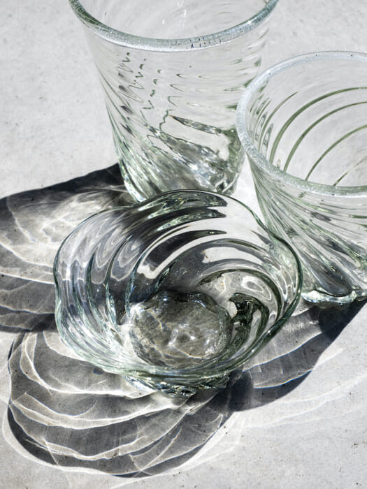 Yachimun and Ryukyu glass all at once. Yachimun pop-up at OGAWA COFFEE LABORATORY Sakurashinmachi.