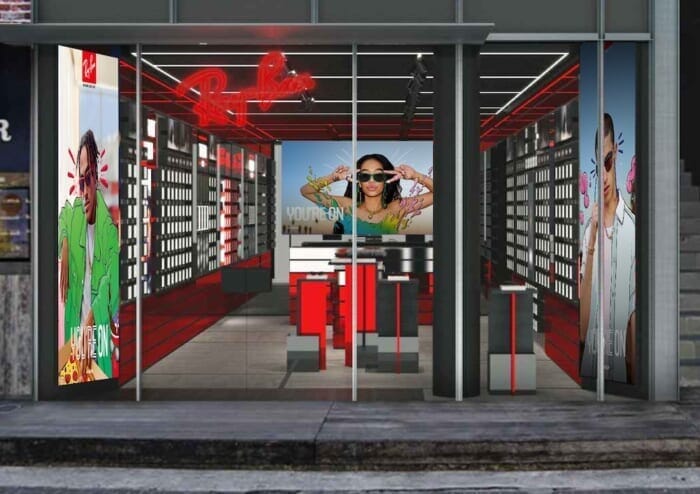 サングラスを探すならここで決まり。若者たちが集うあの通りにレイバンの直営店がオープン。