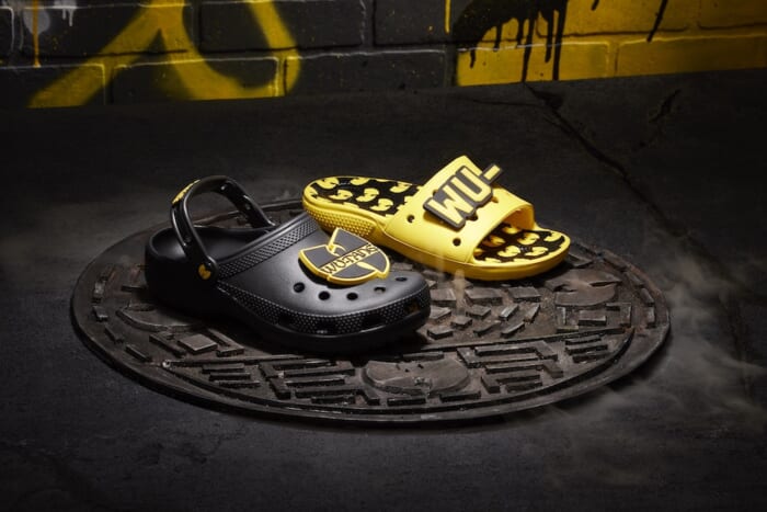 Wu-TangClanとクロックスによる、Shaolin Styleを表現したフットウェア。FIVESTARのポップアップにて先行発売。