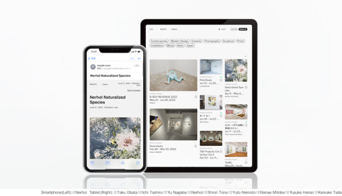 アーティストやギャラリーが発信する情報を集積。アート特化型のPRプラットフォーム、マーフのβ版がローンチ。