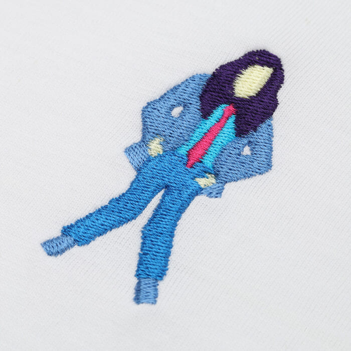 A Japanese T-shirt maker, Hoods Making's masterpiece is back in psychedelic new colors!