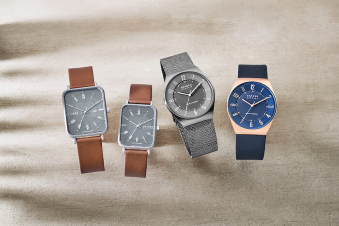 クラシックな見た目のサステナブルなソーラーウォッチ。スカーゲンの新作が豊作です。
