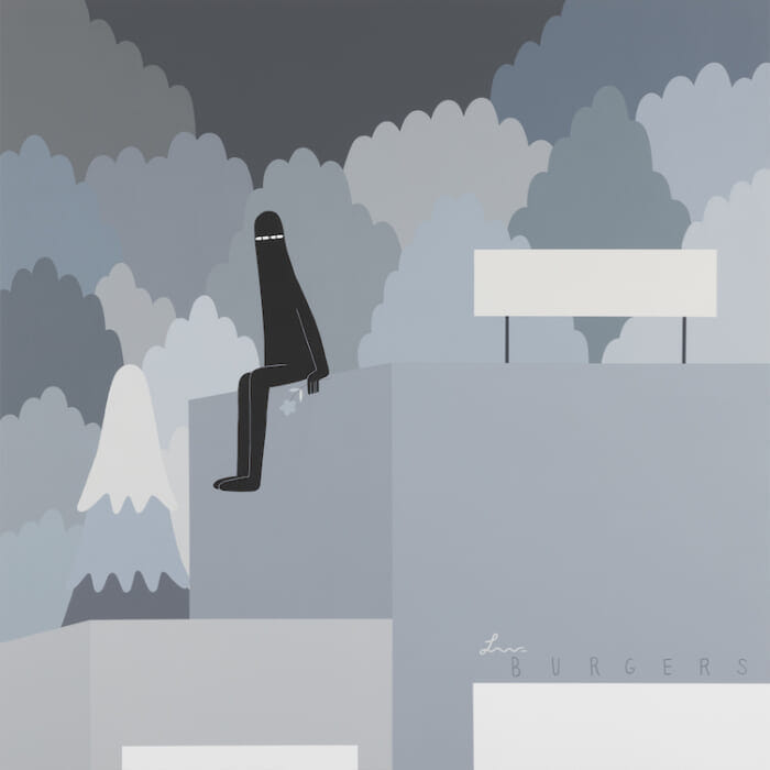 Soft artwork expressed in black and white. Painter LY's large-scale solo exhibition, This is LUV, will be held at SAI.