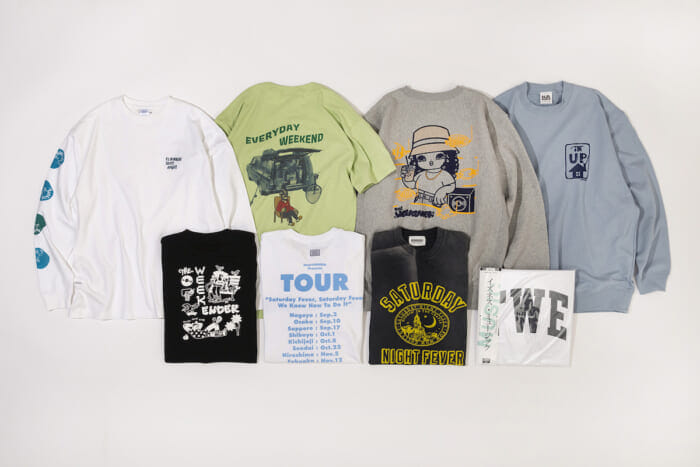 銀杏BOYZ × タンタンのBABY BABY Tシャツが6年ぶりに復刻。新色とロンT 