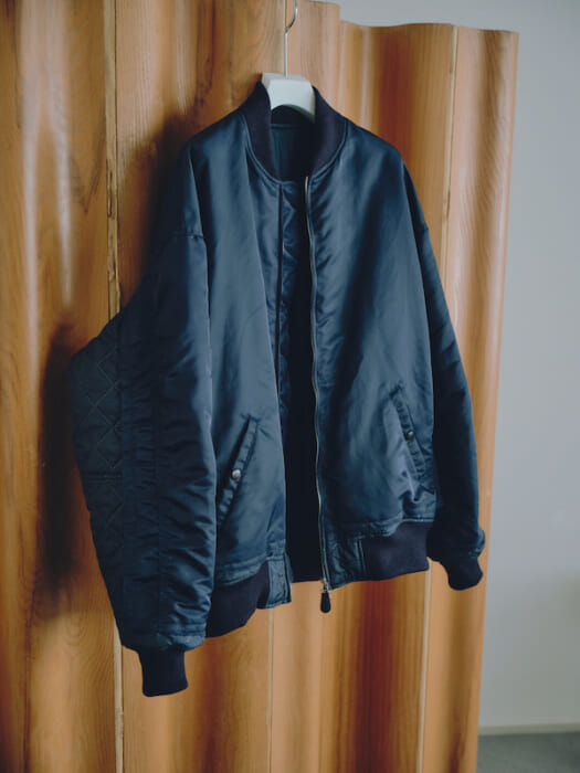 見たことあるようでない、新しいMA-1。ヨーク謹製の一品が名古屋の1LDK annexにあります。