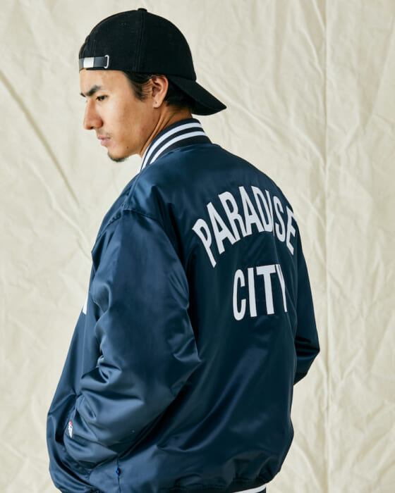 The separate order from Liberaiders and Majestic is a varsity jacket for a fictional team!
