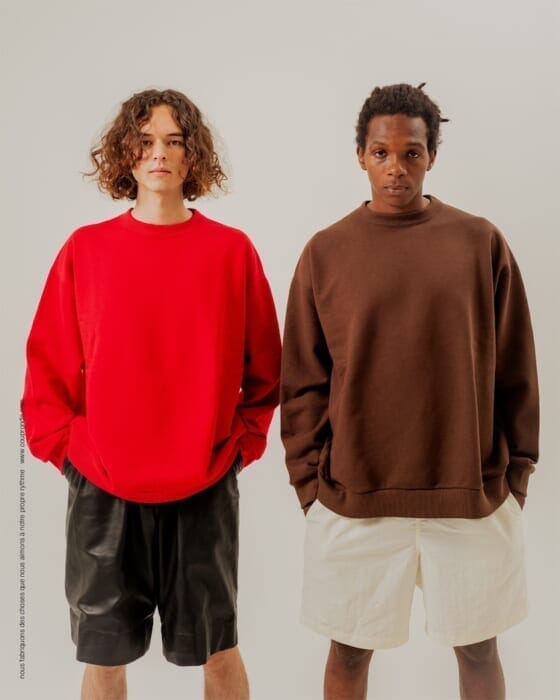 ラフながら品のある、大人のための日常着。今季のクープロンドは、ニットとスエットが豊作です。