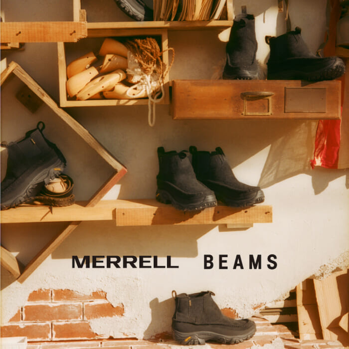 MERRELL BEAMS MOAB2 ゴアテックス　チェルシーブーツ 26.5 まったく新しい、都会的なMOAB 2。メレルとビームスによる、タフ