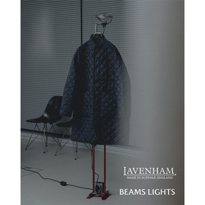 Stretch out your winter look. Ravenham's long coat has been specially ordered by BEAMS Lights.