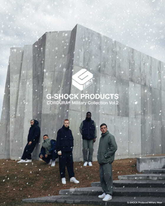 ブランドのアイデンティティを拡張する、G-SHOCK PRODUCTSの第4弾。POTRとのコラボも用意されました。