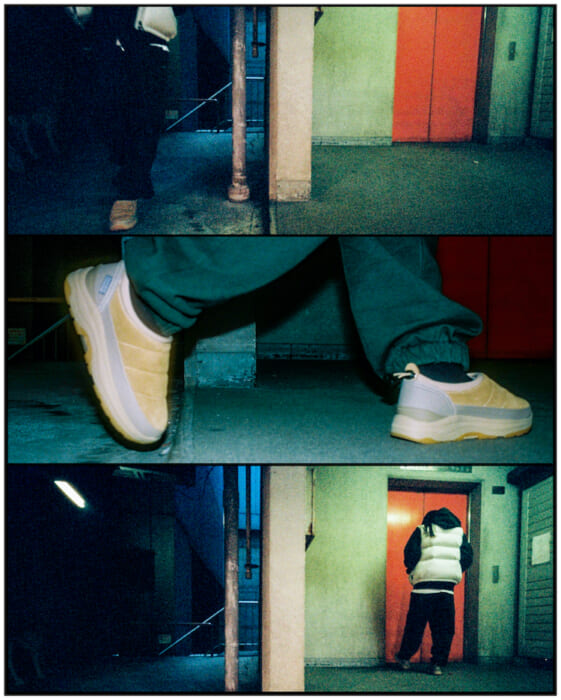 ディスイズネバーザット × スイコック。見た目も履き心地も暖かな2型のシューズが登場。