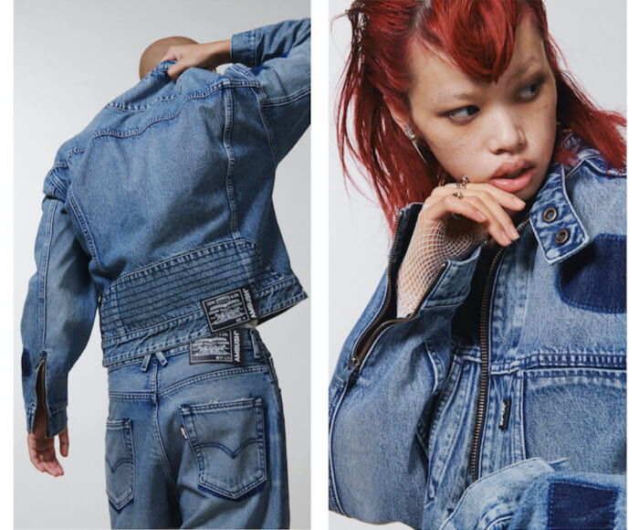 X AMBUSH LOOSE TRUCKER アンブッシュ×リーバイスコラボ AMLV-main.jpg