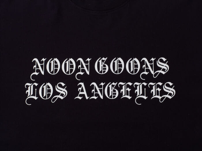 Street in monotone. The Noon Goons and RHC collections have arrived.