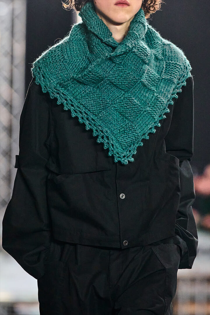 KIKO KOSTADINOV ASPASIA CROCHET SCARF